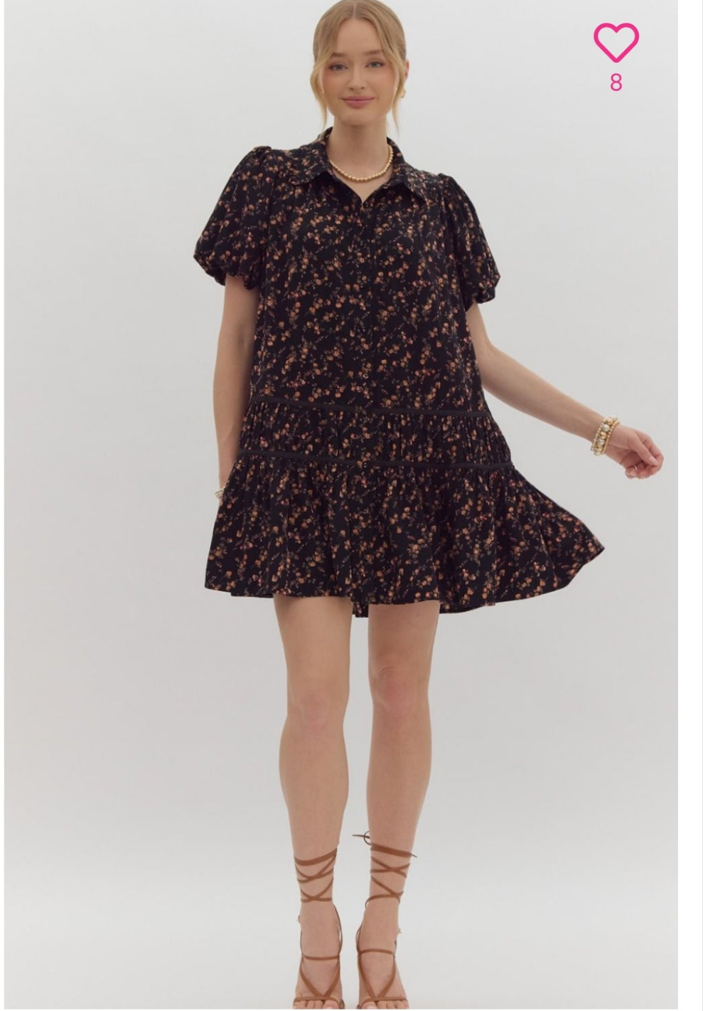 Ladies Floral Midi Dress from Entro