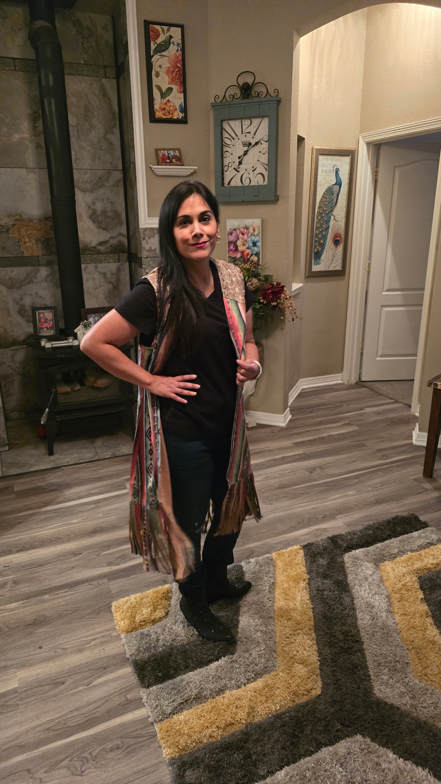 Multi color fringe Duster