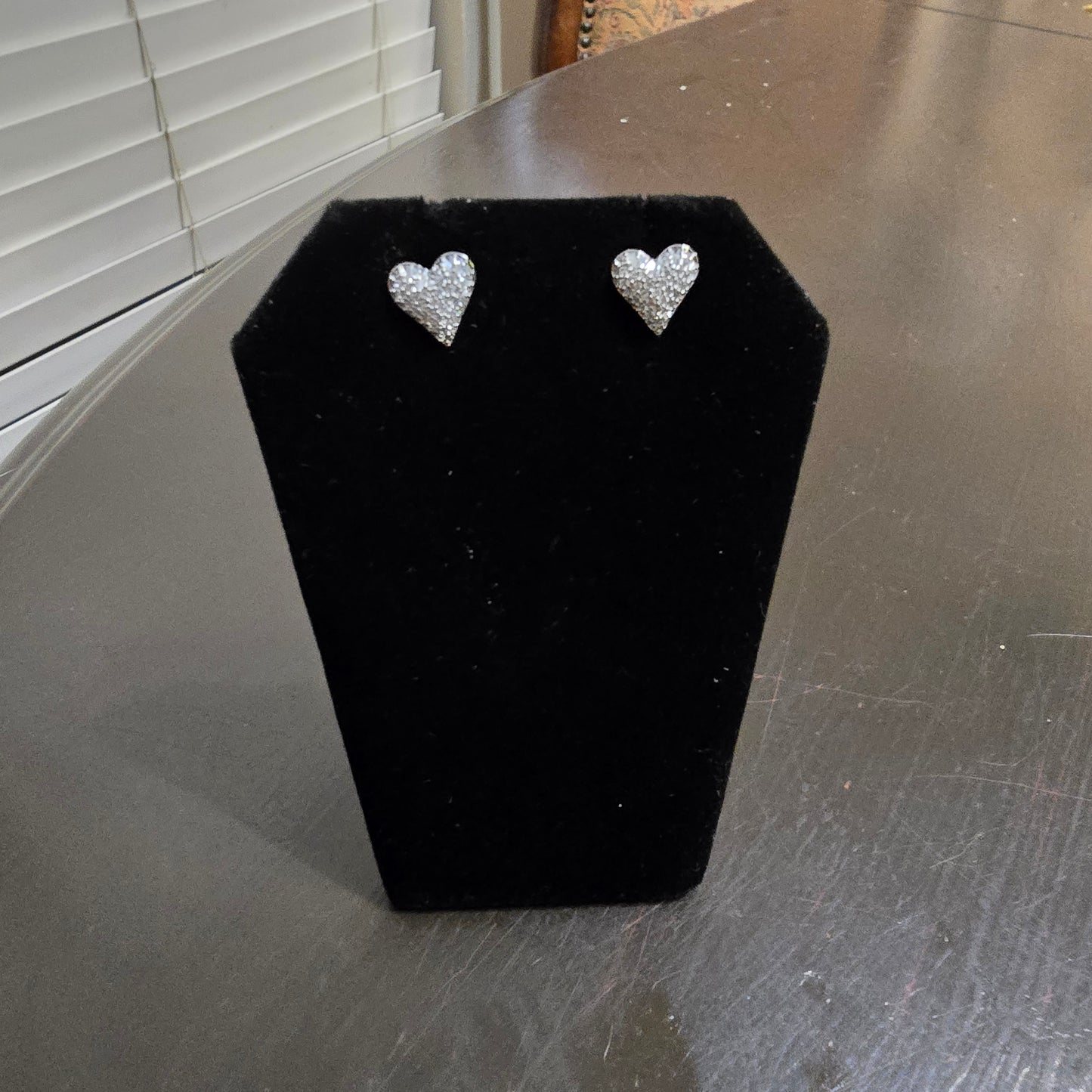 Fashion Heart post earrings