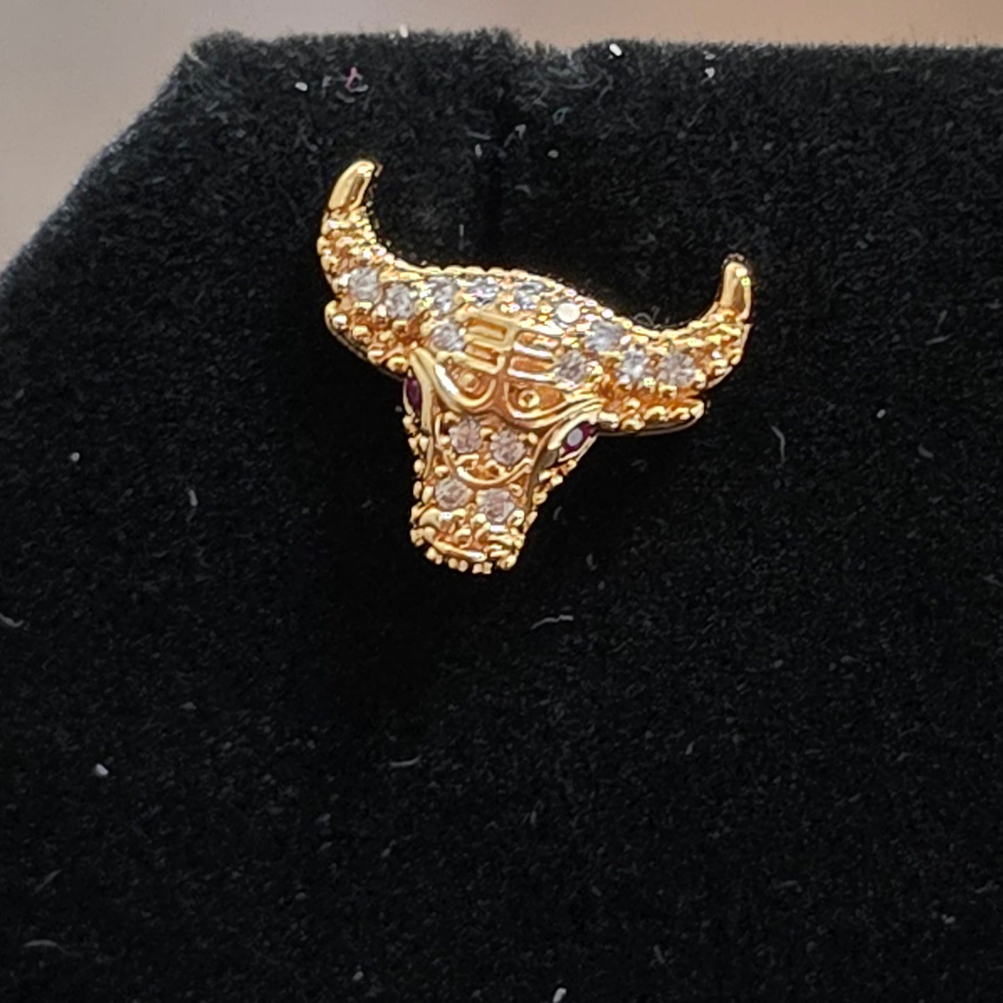 Fashion Longhorn post earrings