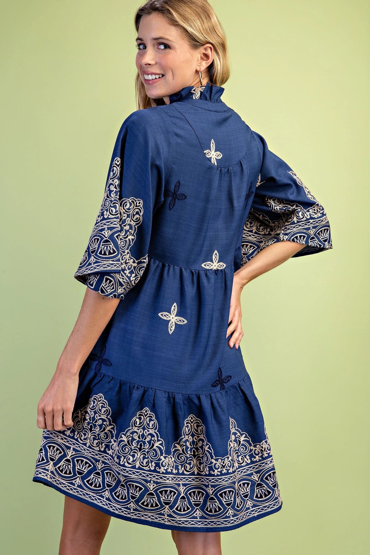 Charming Embroidered Dress