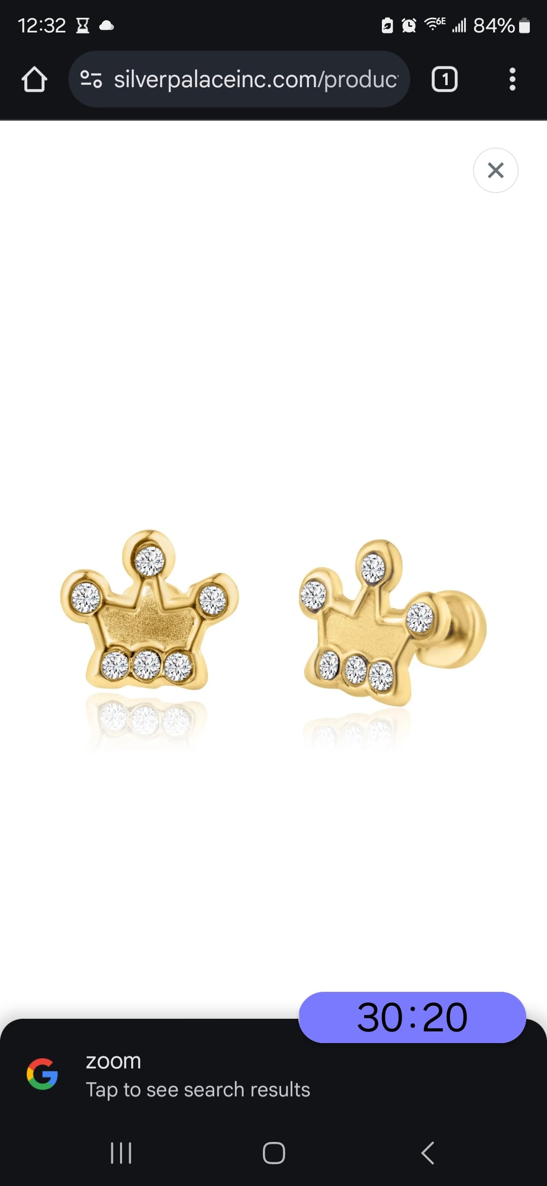 14k gold Earrings