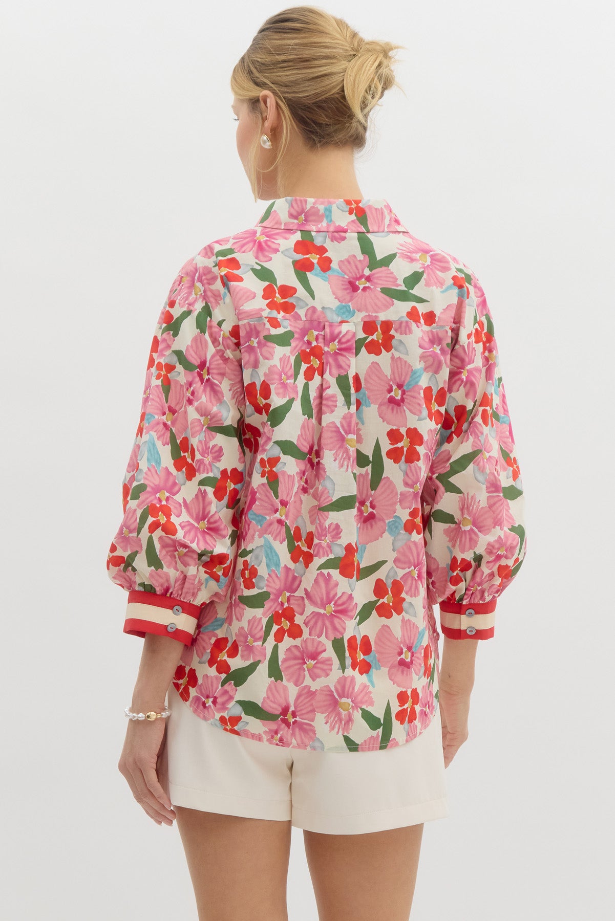 Plumeria Garden Blouse