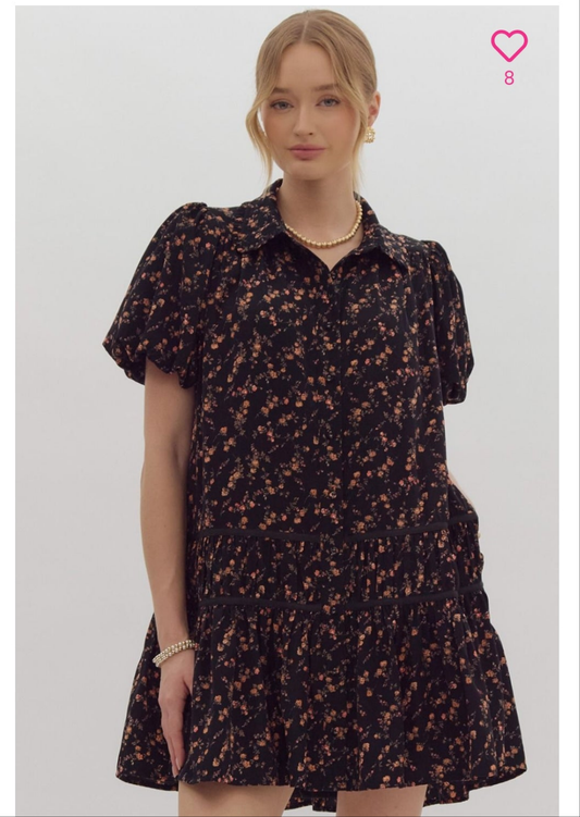 Ladies Floral Midi Dress from Entro