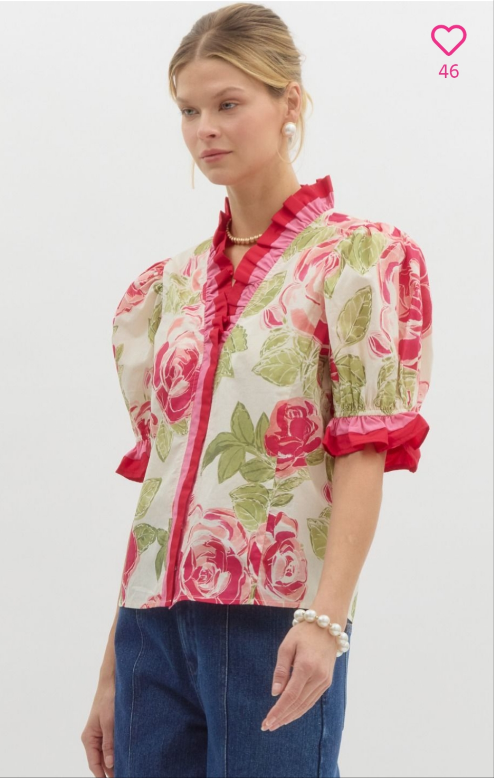 Floral Garden Blouse