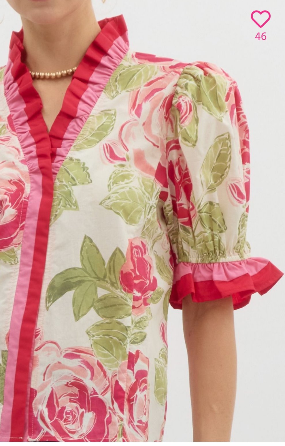 Floral Garden Blouse