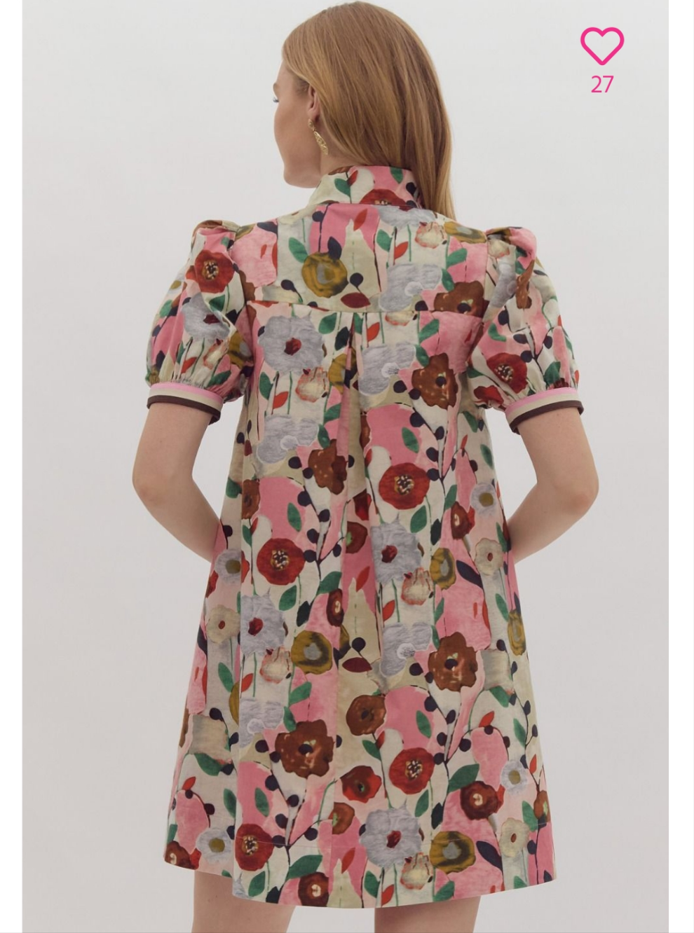 Floral dress with pockets from Entro