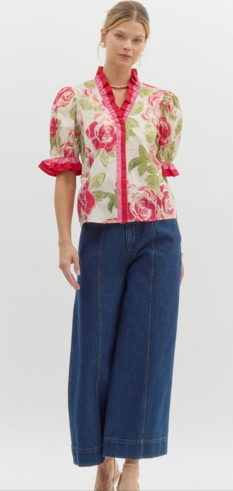 Floral Garden Blouse