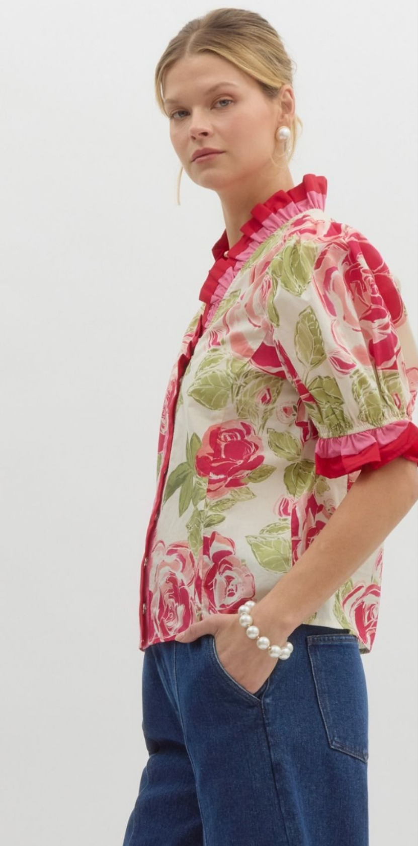 Floral Garden Blouse