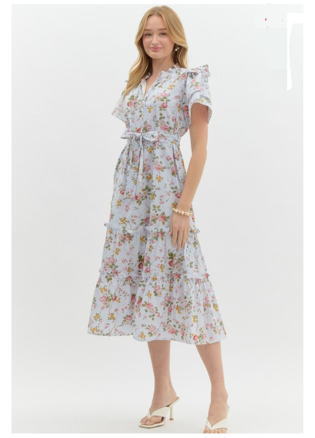 Floral print Midi dress