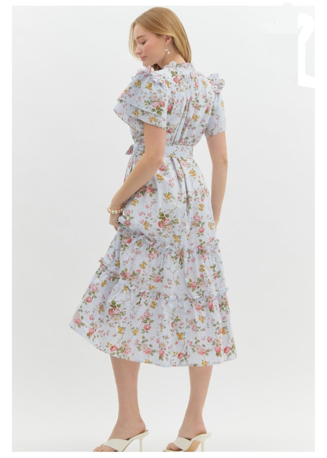 Floral print Midi dress