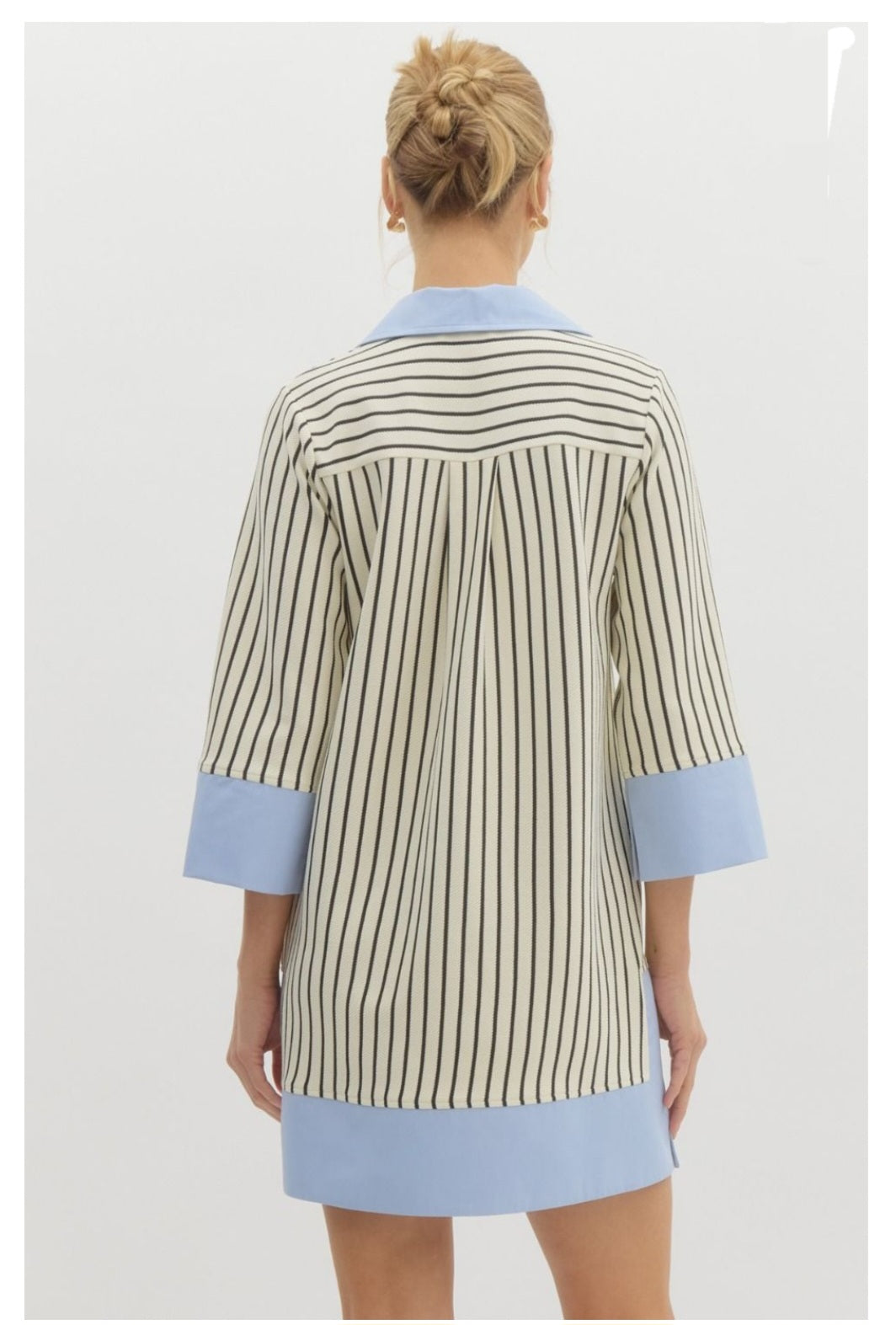 Pinstripe dress