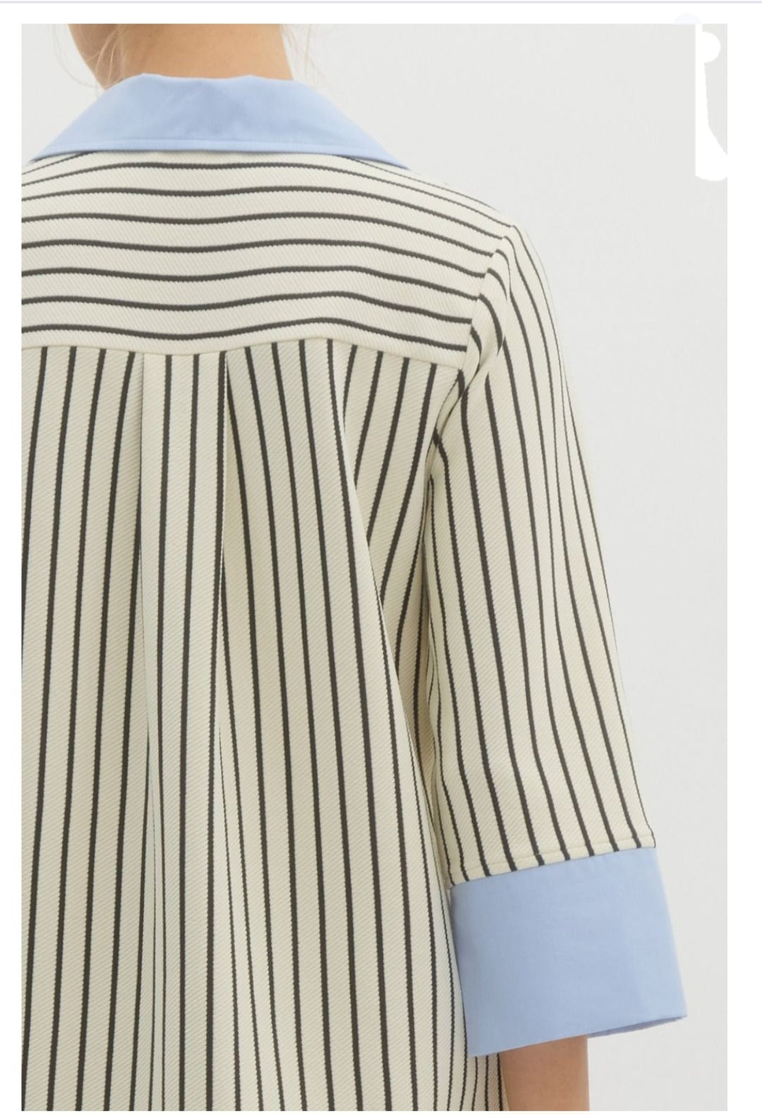Pinstripe dress