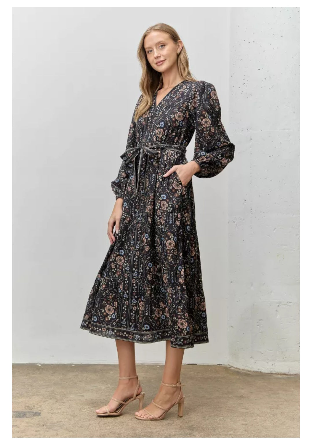 Garden Dress with Front tie