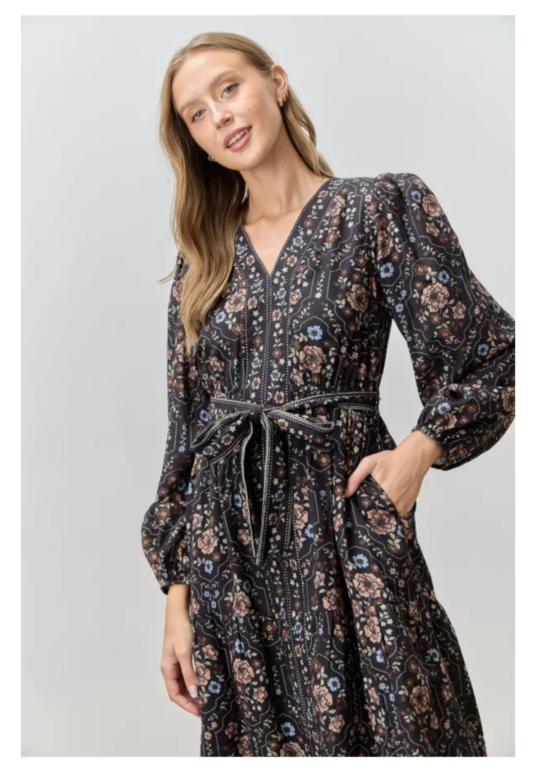 Garden Dress with Front tie