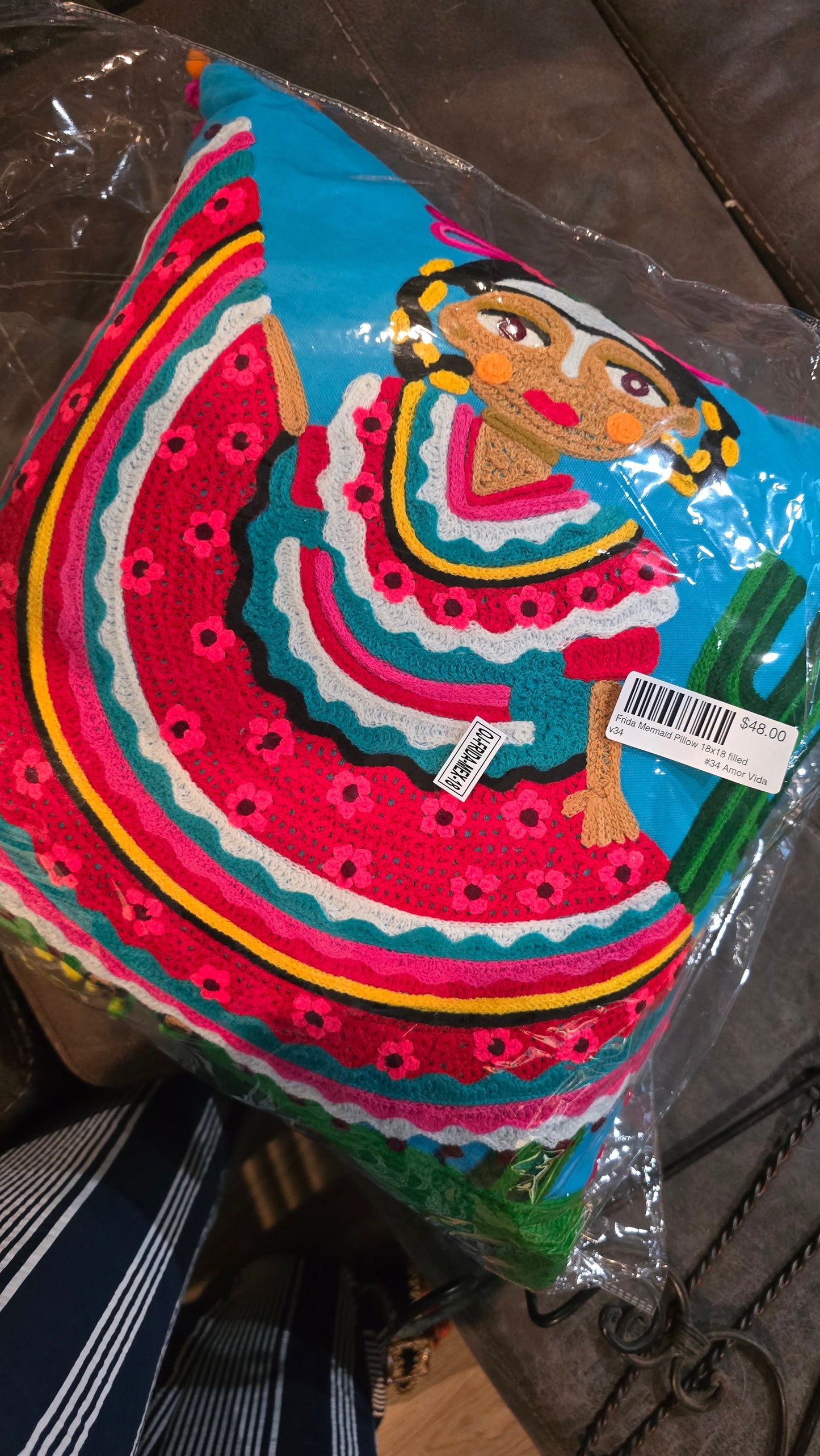 Mexican Frida Pillowcase