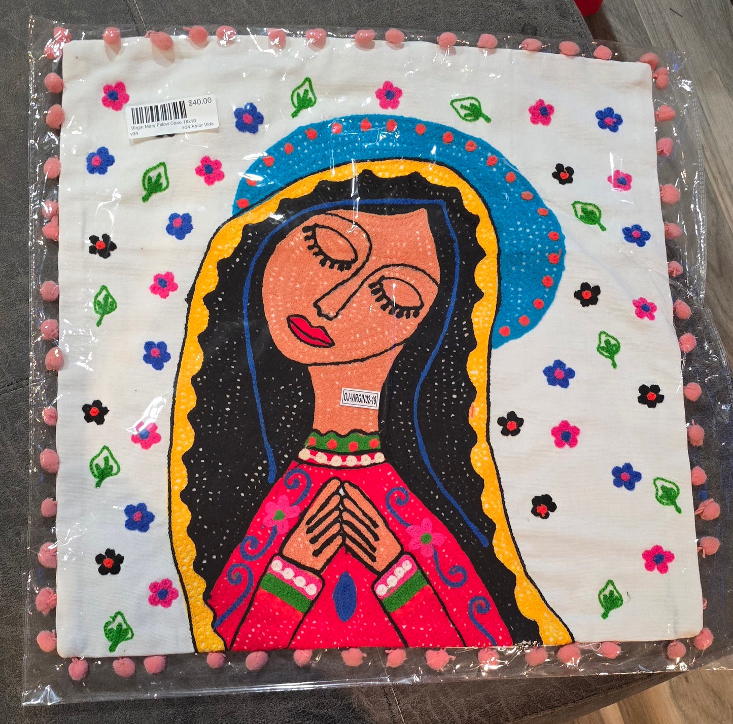 Virgen of Guadalupe Pillowcase