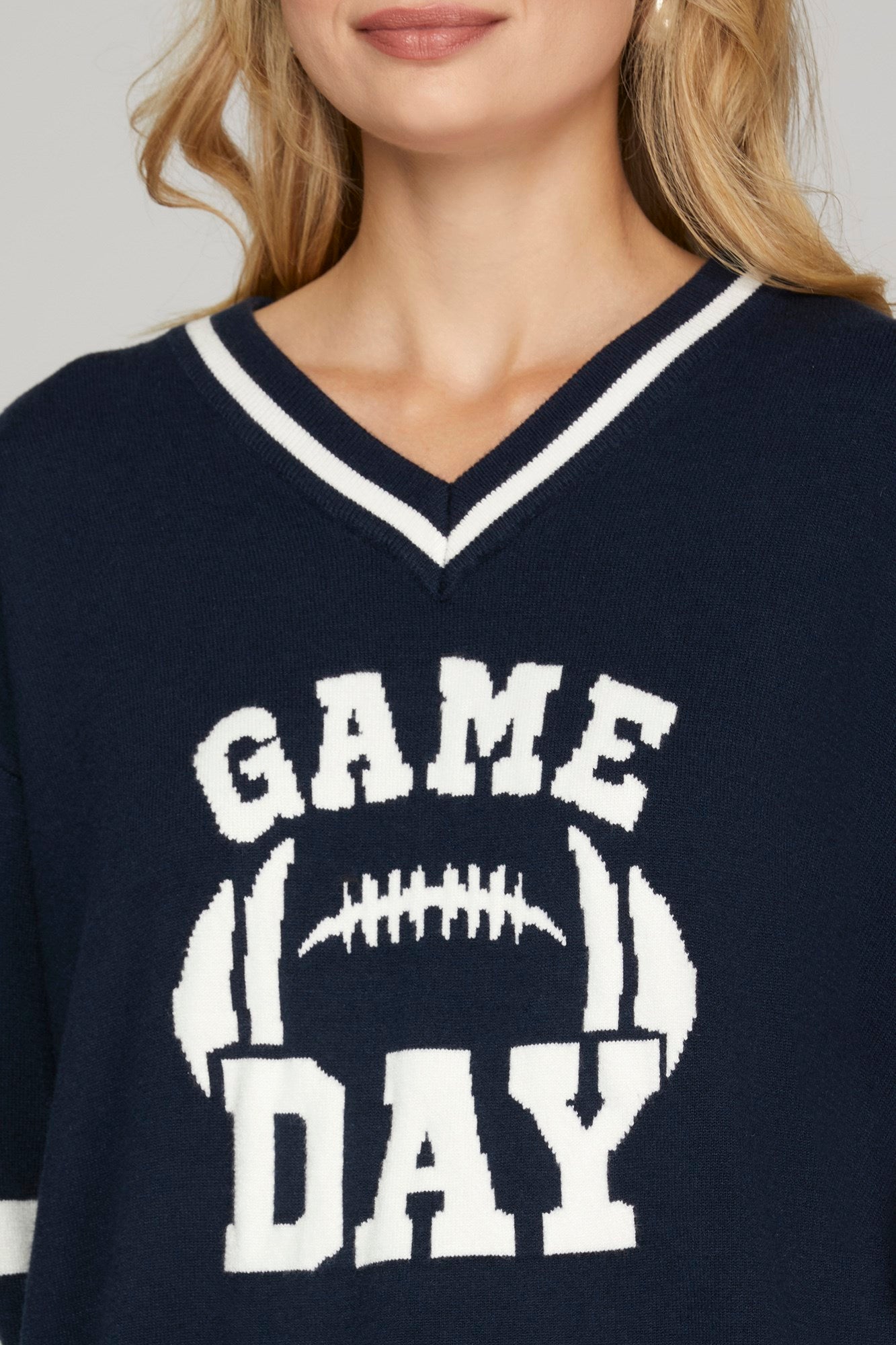 Game Day Navy Sweater