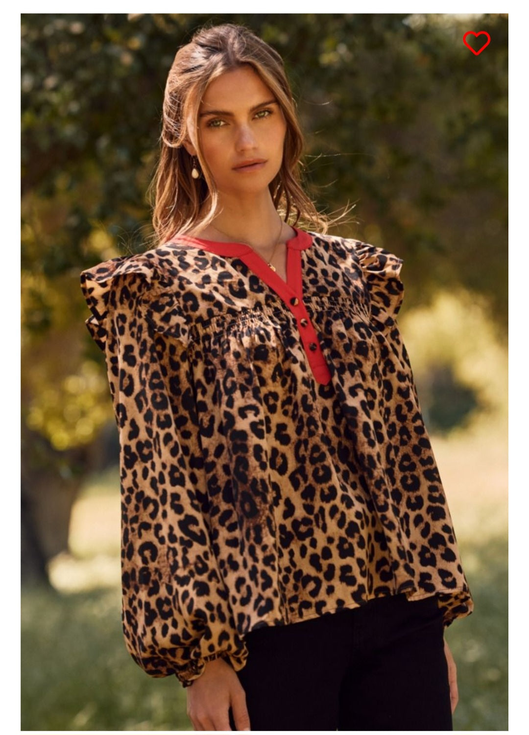 Leopard Love this Top