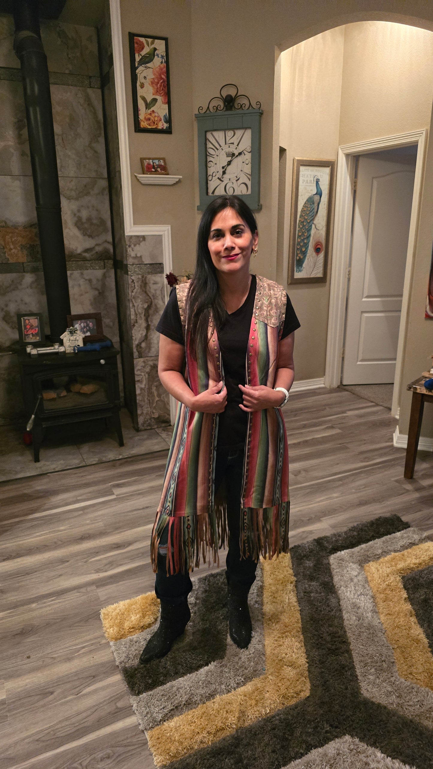 Multi color fringe Duster