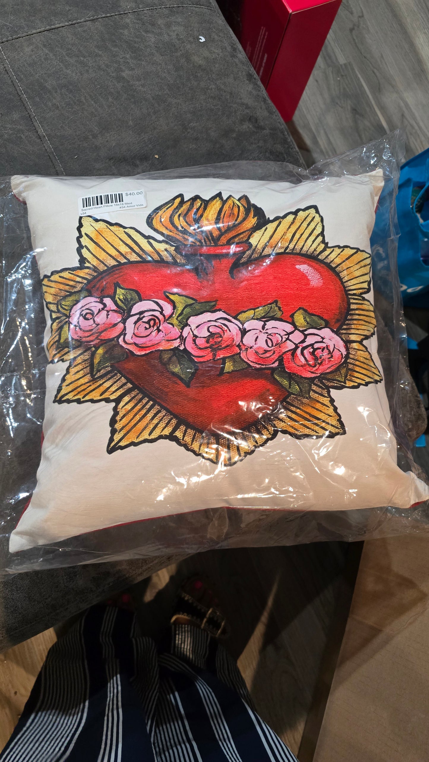 Sacred Heart Pillowcase