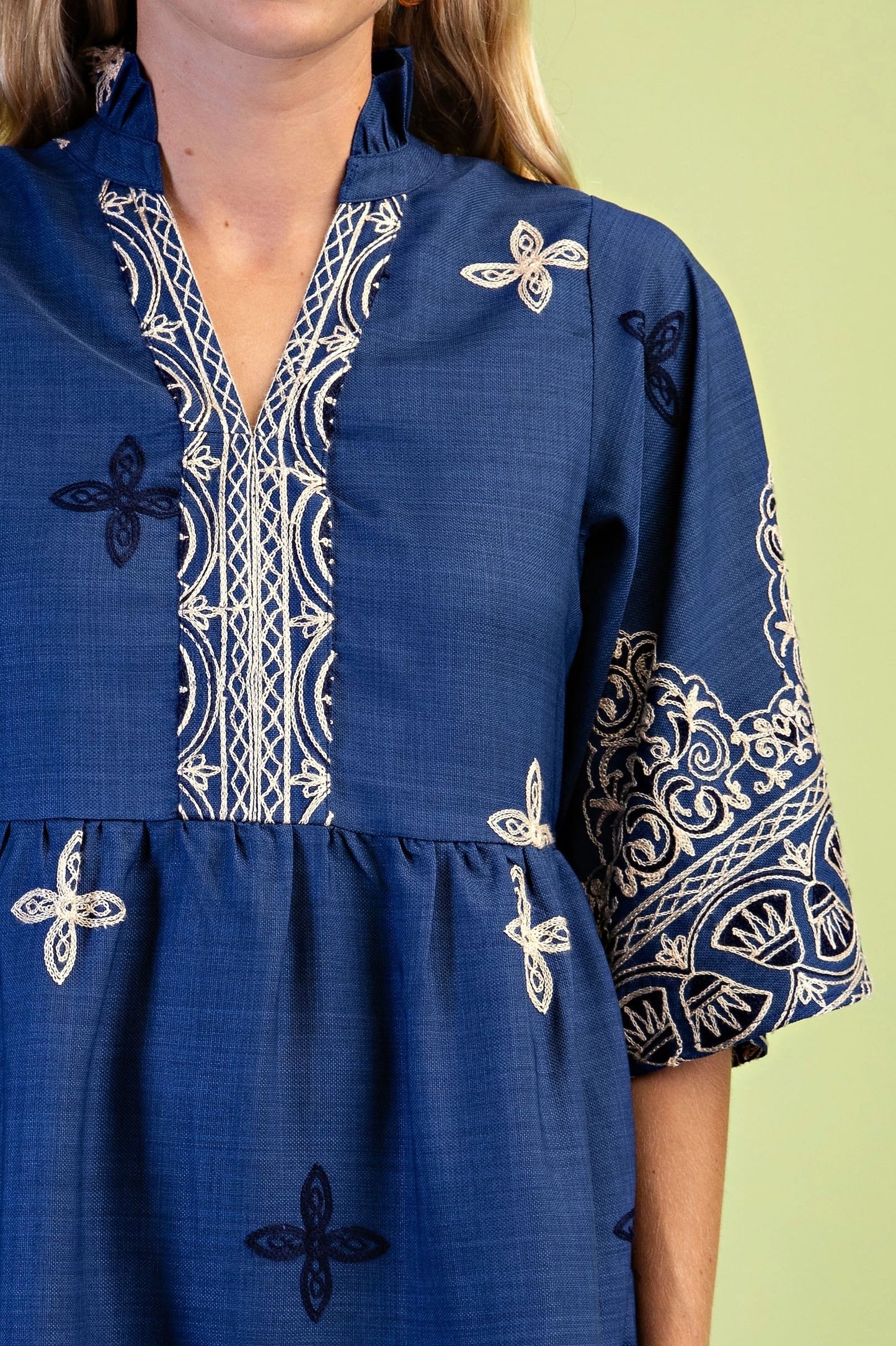 Charming Embroidered Dress