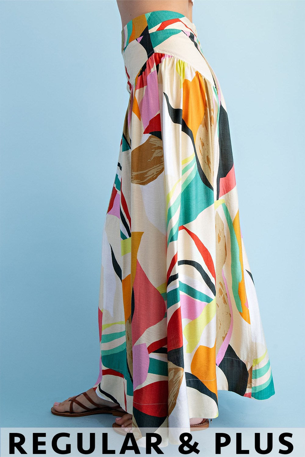 Hawaiian Abstract Skirt