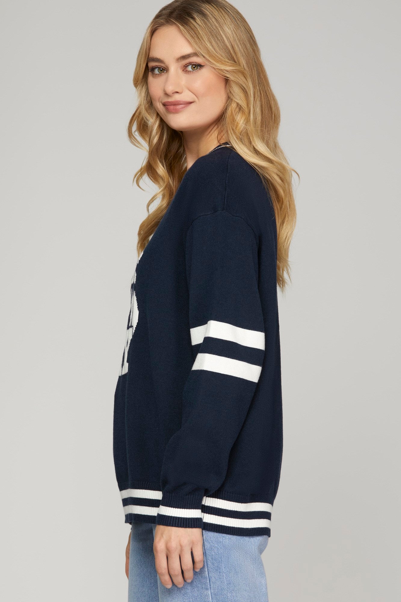 Game Day Navy Sweater