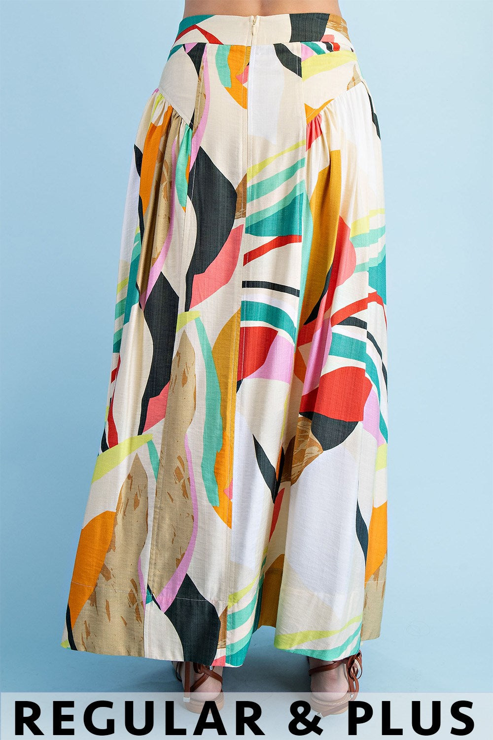 Hawaiian Abstract Skirt