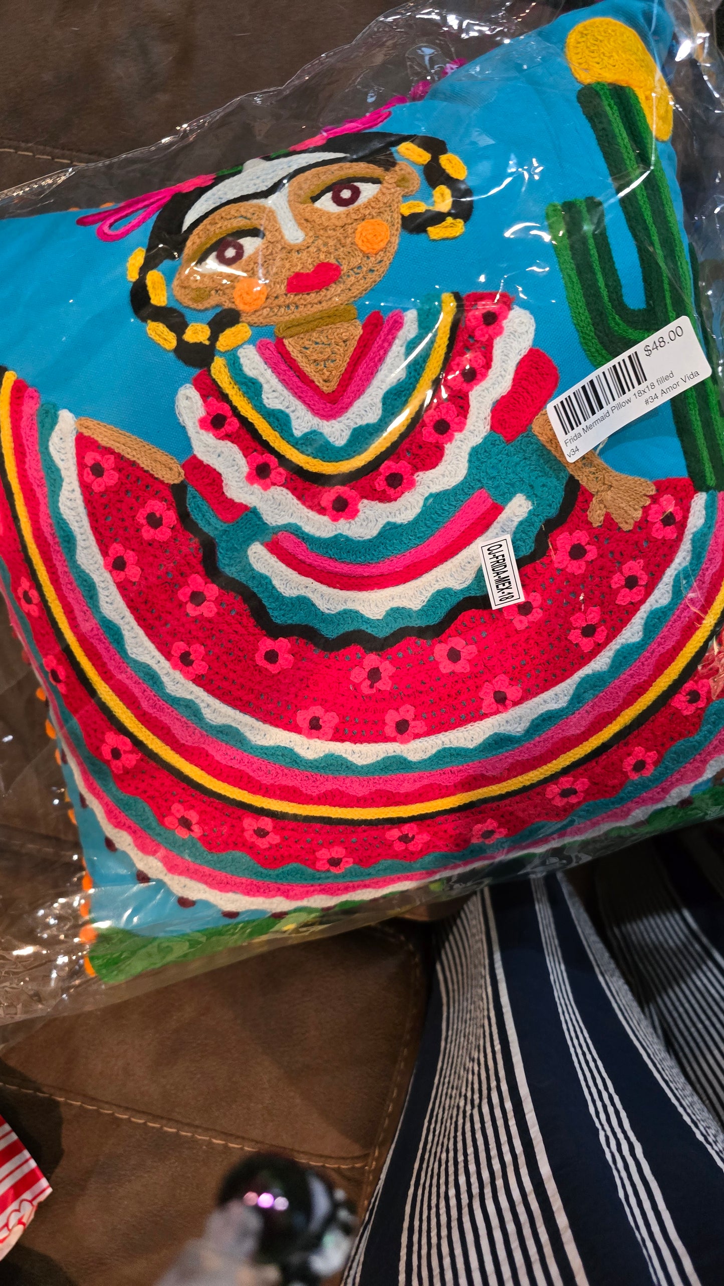 Mexican Frida Pillowcase