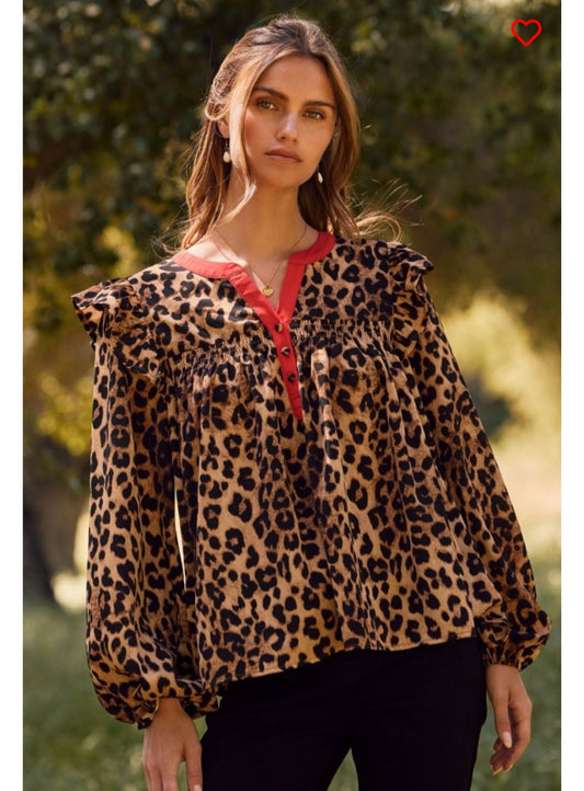 Leopard Love this Top