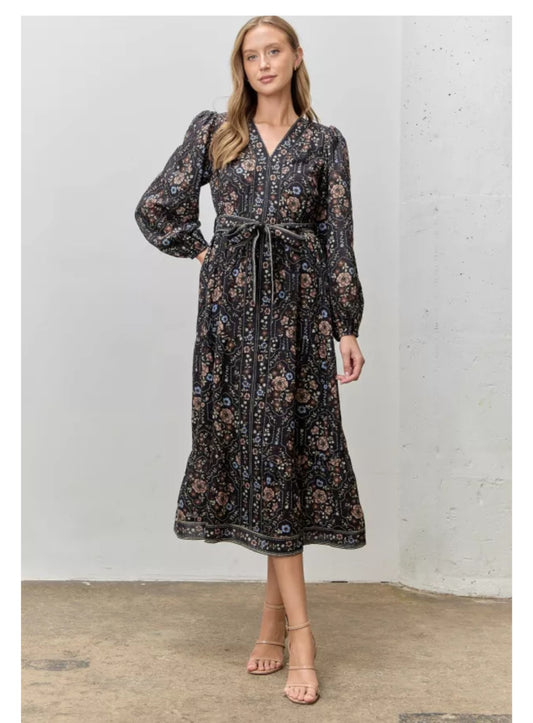 Garden Dress with Front tie