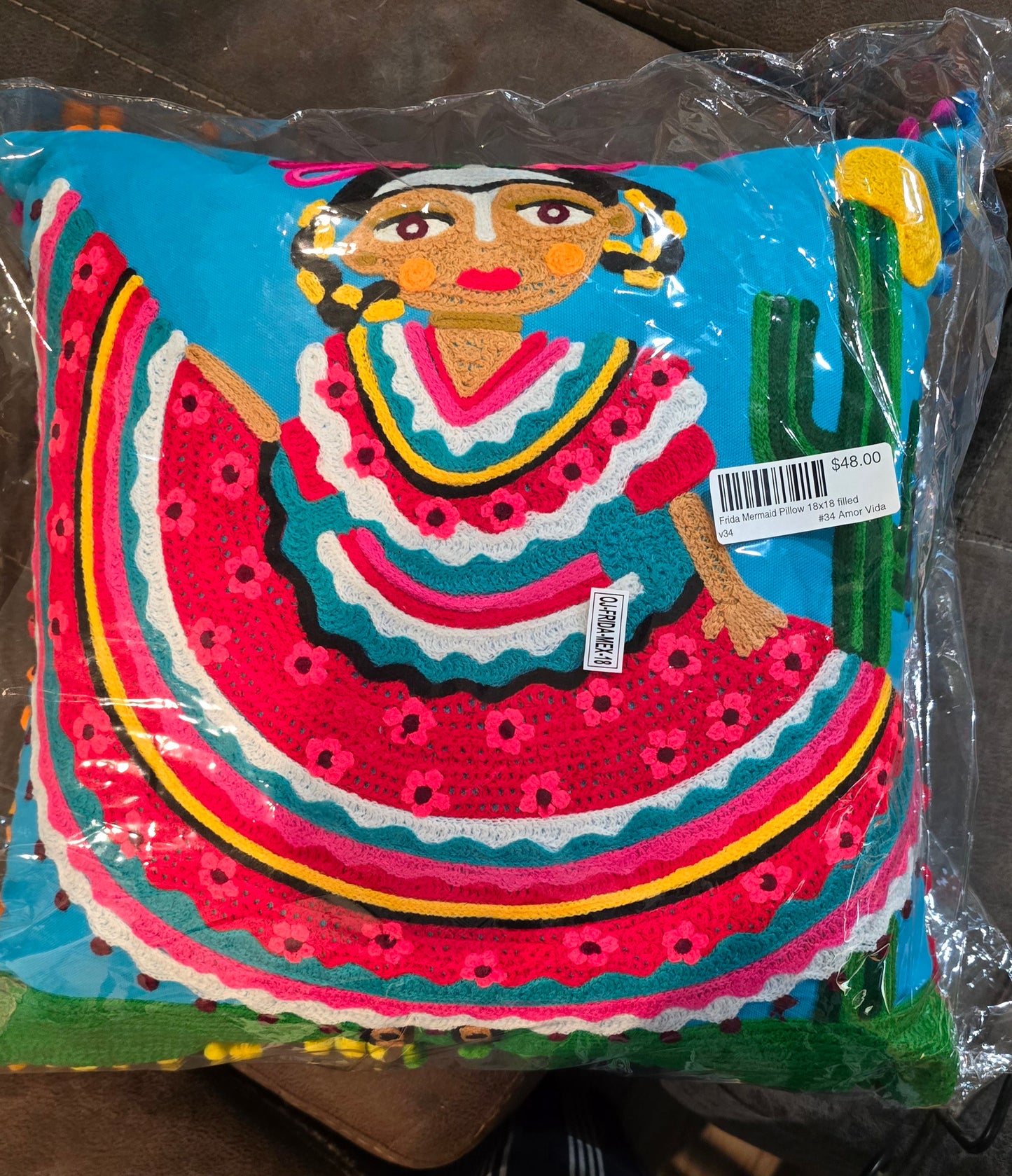 Mexican Frida Pillowcase