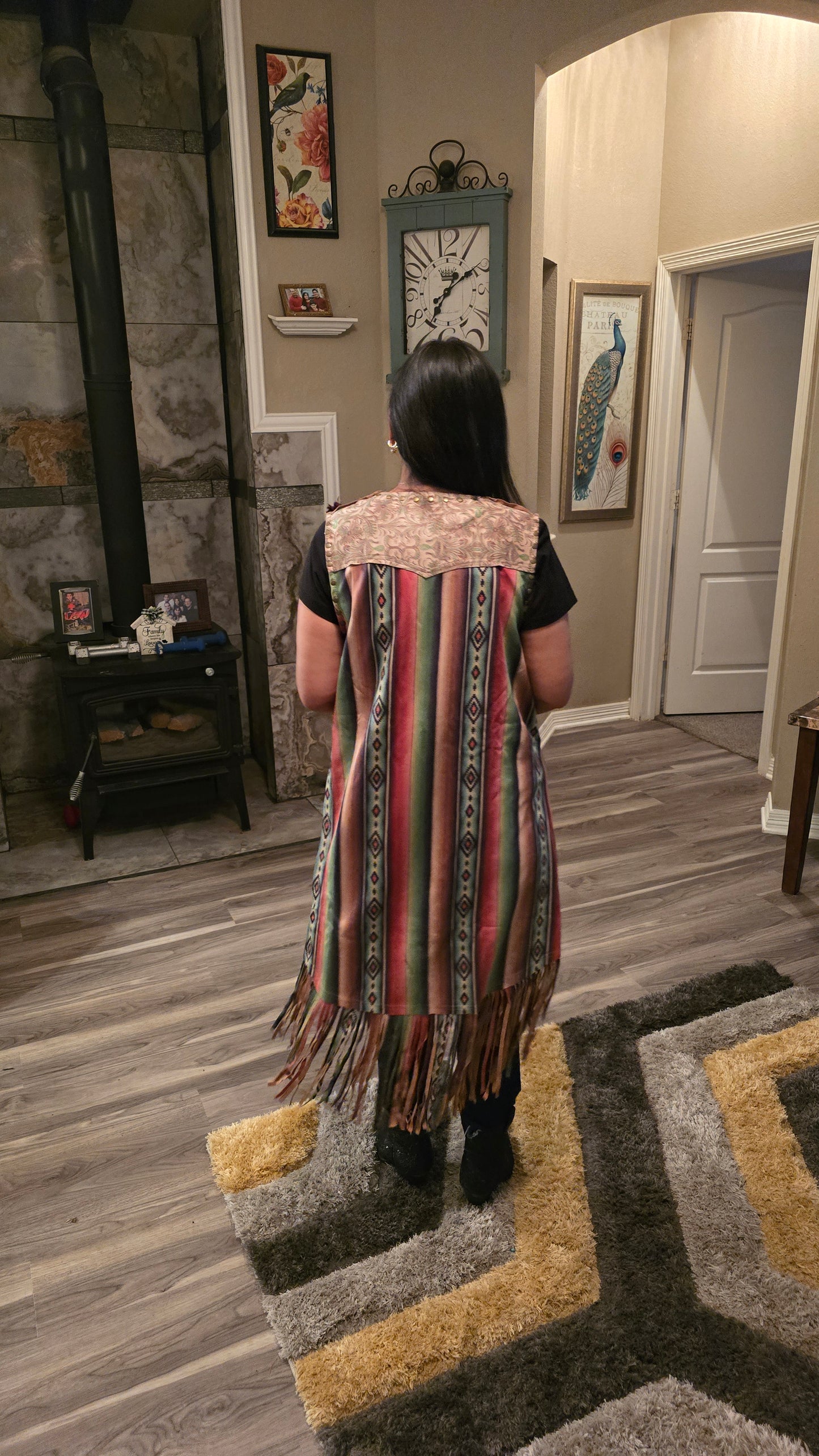 Multi color fringe Duster